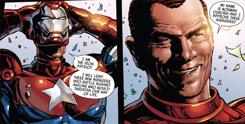 Norman Osborn revela su identidad en Reino Oscuro